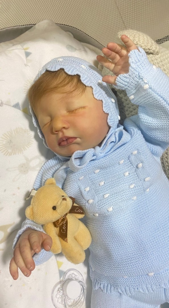 Bebê reborn Lou Lou (dormindo)